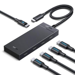 UGREEN 10-in-1 USB-C Hub, USB-C to 2 HDMI(4K@60Hz) + 2 USB-C 3.2 + USB-A3.2 + USB-A3.0 + Gigabit RJ45 + SD/TF + PD(100W) " (UG-45380)