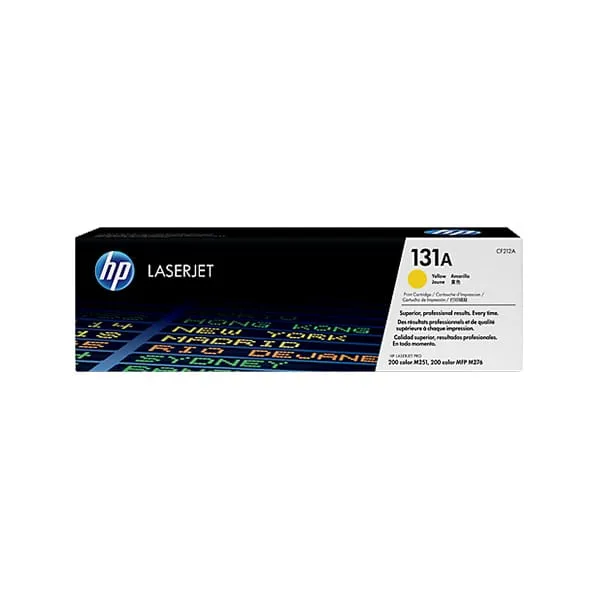 HP 131A Yellow Original LaserJet Toner Cartridge (CF212A)