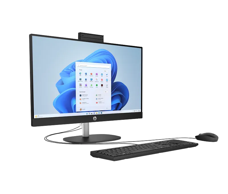 HP All-in-One 24-cr0035nh PC Intel Core i5-1335U 8GB RAM 512GB SSD 23.8 Inch FHD (9S966EA)