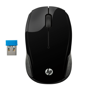 HP Wireless Mouse 200 - Black (X6W31AA)