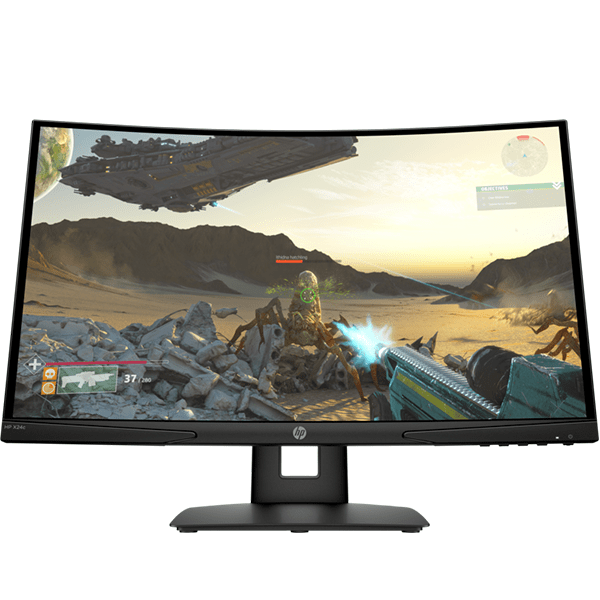 HP X24c 23.6 FHD Curved Gaming Monitor (9FM22AS)