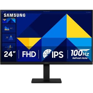 Samsung 24 Essential Monitor S3 S30GD Full HD Monitor (LS24D300GAMXUE)