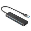 UGREEN 4-Port USB 3.0 HUB with USB C Power Supply, (UG-15548)