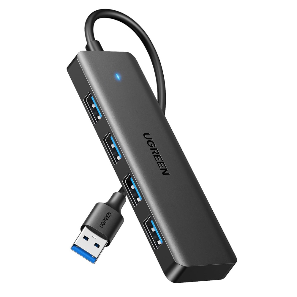 UGREEN 4-Port USB3.0 Hub with USB-C Power Supply (UG- 70336)