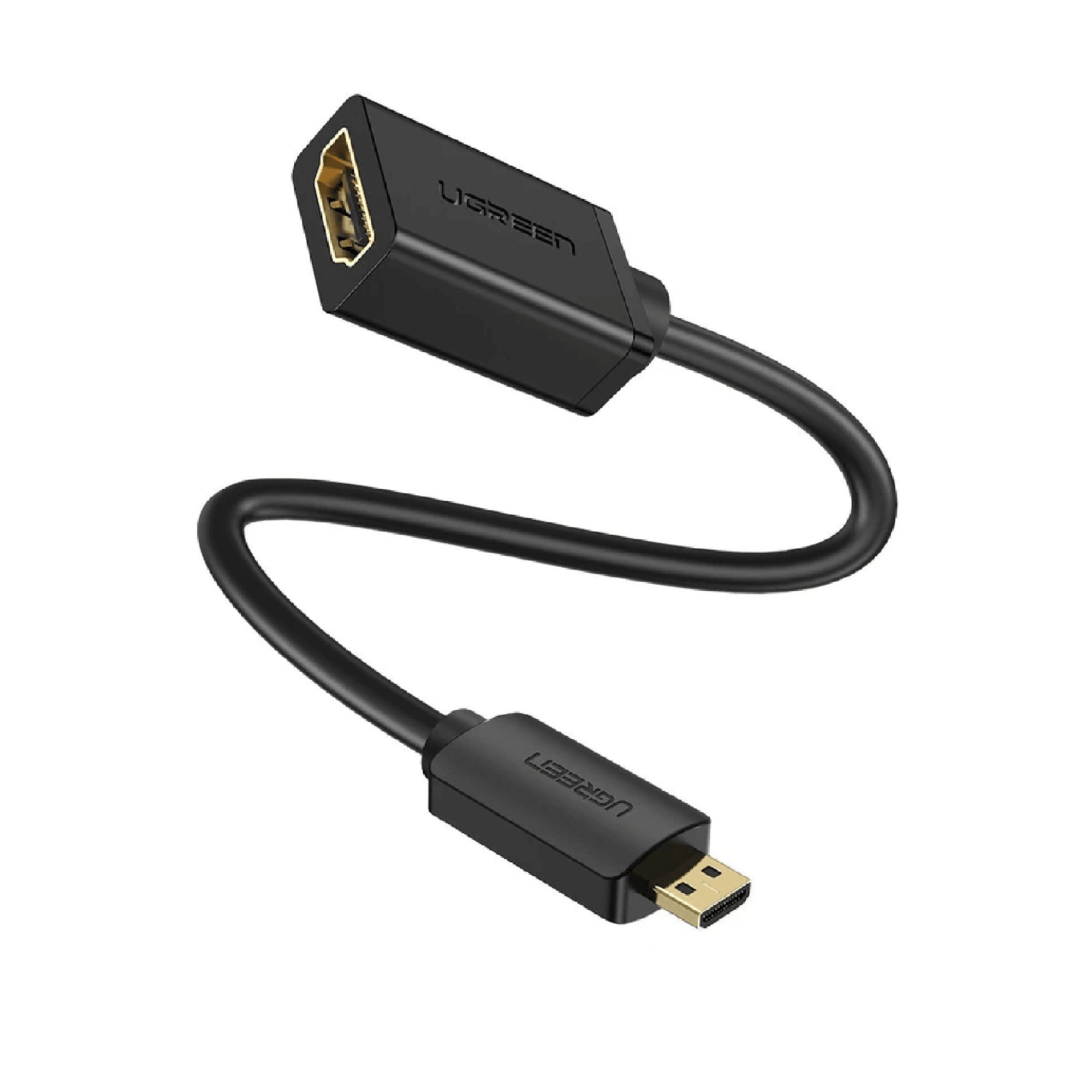 UGREEN HDMI Female to Micro HDMI + Mini HDMI Male 4K Adapter (UG-20144)