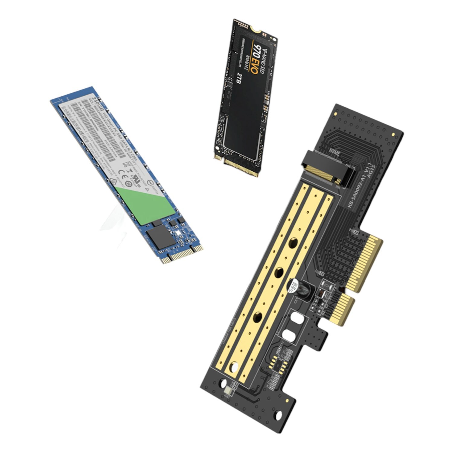 UGREEN M.2 NVMe to PCI-E 3.0 × 4 Expansion Card (UG-70503)