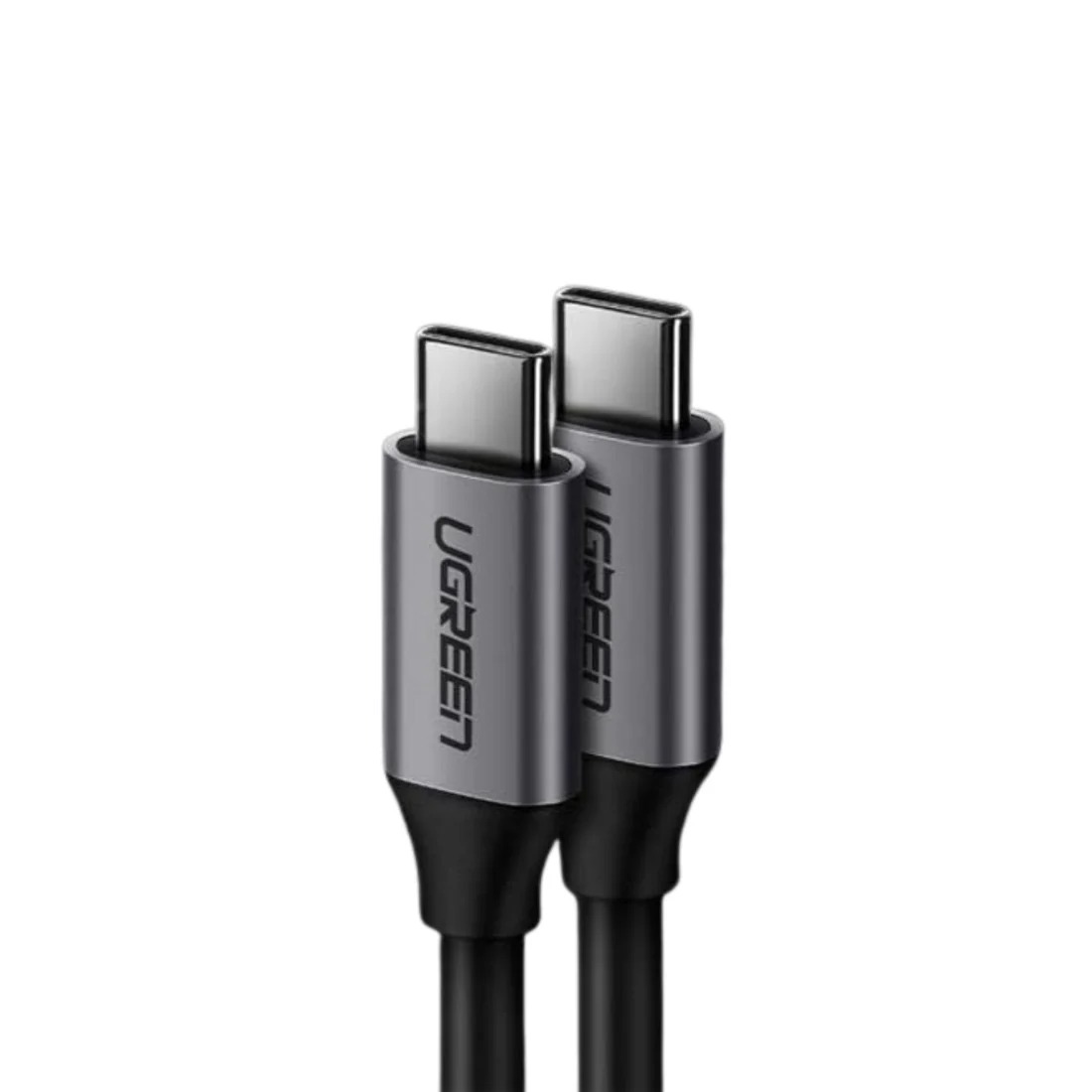 UGREEN USB 3.1 Type C Male to Type C Male Cable Nickel Plating Aluminum Shell 1.5m (Gray) (UG- 50751)