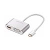 UGREEN USB Type C to HDMI + VGA Converter (White) (UG- 30843)