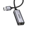 UGREEN USB to RJ45 Ethernet Adapter Aluminum Case (Space Gray) (UG-50922)