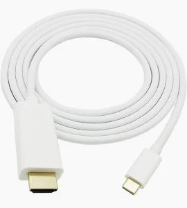 USB Type C to HDMI Cable Male to Male ABS Case 1.5m (White) (UG- 30841)