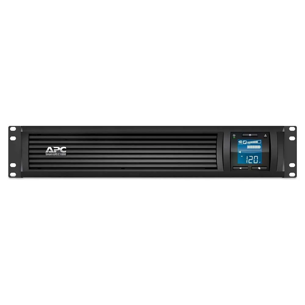 APC Smart-UPS 1000VA, Rack Mount, LCD 230V with SmartConnect Port (SMC1000I-2UC)