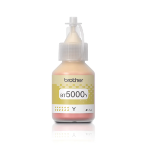 Brother BT-5000Y Yellow Ink Bottle – 48.8ml High-Yield (BT-5000Y)
