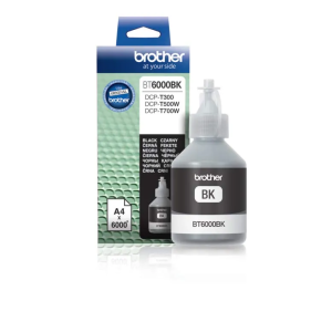 Brother BT-6000BK Black Ink Bottle – 108ml High-Yield (BT-6000BK)