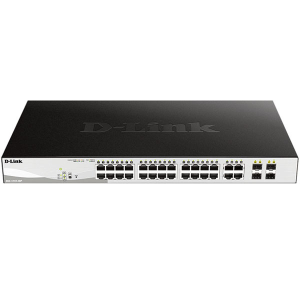 D-Link 24-Port Layer 2 Gigabit Managed Long Range PoE+ Surveillance Switch (DGS-F1210-26PS-E)