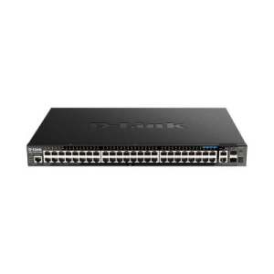 D-Link 52-Port Gigabit PoE+ Smart Managed Switch with 4 x 10G SFP+ Ports (DGS-1250-52XMP)
