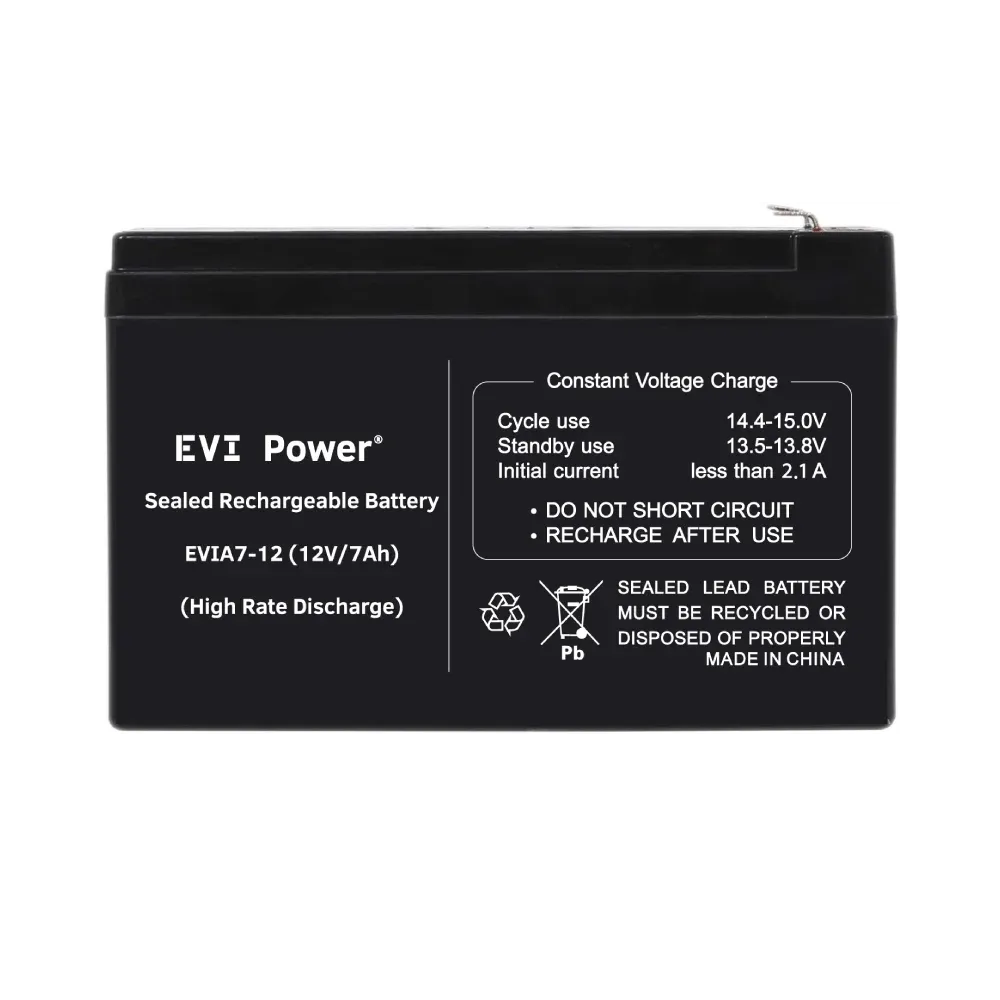 EVI 7Ah 12V Lead-Acid Battery (EVIA7-12)