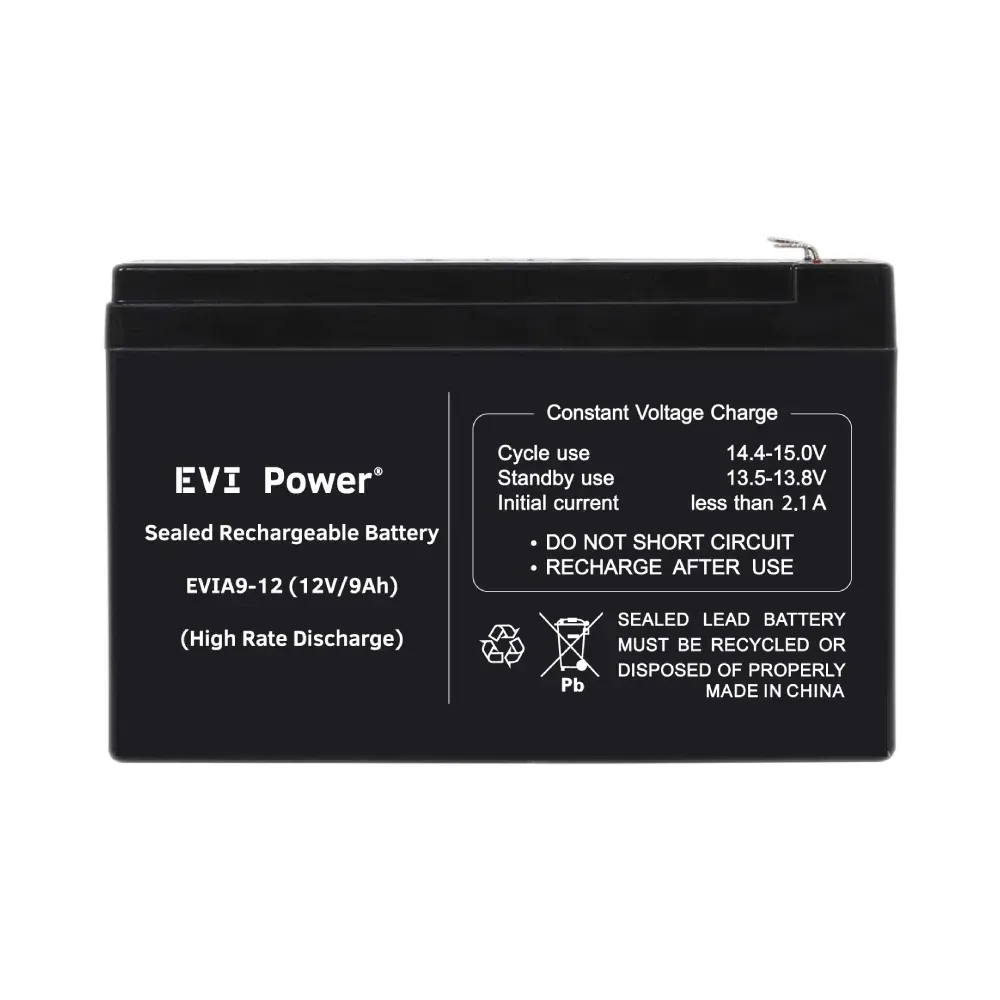 EVI 9Ah 12V Lead-Acid Battery (EVIA9-12)