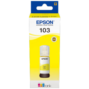 Epson 103 EcoTank Yellow Ink Bottle - 65 ml (C13T00S44A)