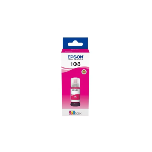 Epson 108 EcoTank Magenta Ink Bottle - 70ml (C13T09C34A)