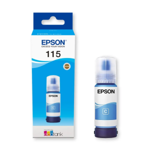 Epson 115 EcoTank Cyan Ink Bottle - 70ml (C13T07D24A)