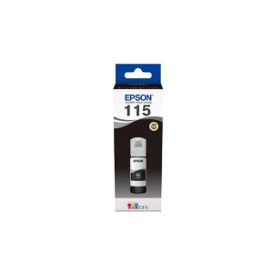 Epson 115 EcoTank Pigment Black Ink Bottle - 70ml (C13T07C14A)