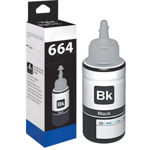 Epson T6641 Black Ink Bottle - 70ml (C13T66414A)