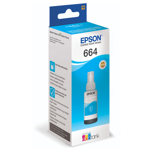 Epson T6642 Cyan Ink Bottle - 70ml (C13T66424A)