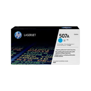 HP 507A Cyan LaserJet Toner Cartridge (CE401A)