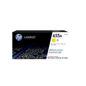 HP 655A Yellow LaserJet Toner Cartridge (CF452A)