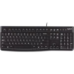 Logitech K120 Wired Keyboard - Black (920-002508)