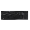 Logitech K270 Wireless Keyboard - Black (920-003736)