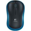 Logitech M185 Wireless Mouse - Blue (910-002236)
