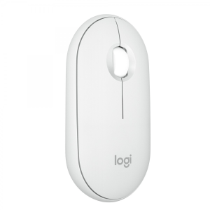 Logitech M350s Pebble Bluetooth Mouse - Tonal White (910-007013)