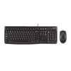 Logitech MK120 Wired Keyboard and Mouse Combo - Black (920-002562)