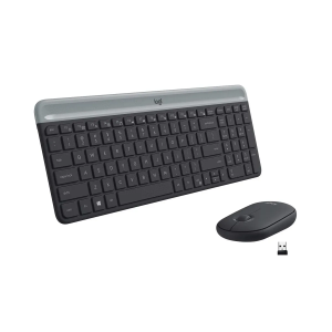 Logitech MK470 Slim Wireless Keyboard and Mouse Combo - Graphite (920-009204)