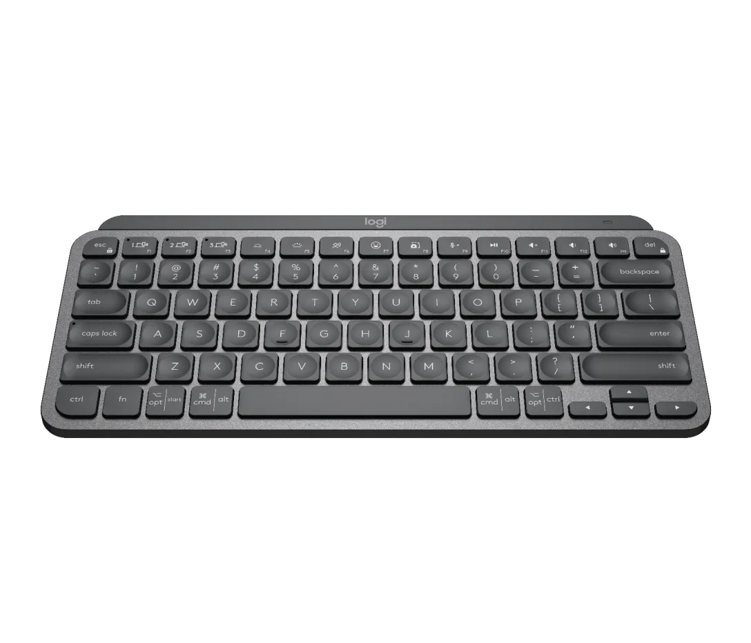 Logitech MX Keys Mini Minimalist Bluetooth Illuminated Keyboard - Graphite (920-010498)