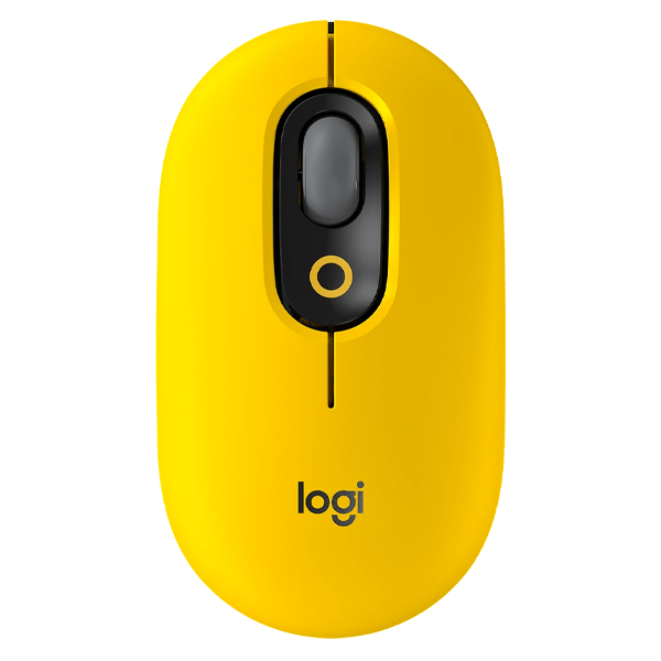 Logitech POP Wireless Mouse with Emoji Button Function - Blast (910-006546)