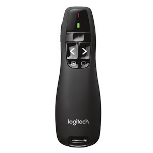 Logitech R400 Wireless Presenter - Black (910-001356)