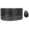 Logitech Wave Keys and Lift Combo Wireless and Bluetooth Keyboard and Mouse Combo - Graphite (920-013635)