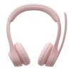 Logitech Zone 300 Bluetooth Headset with Noise Cancelling Mic - Rose (981-001412)