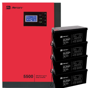 Mercury Solar Hybrid Inverter 48V5500Va