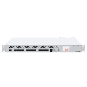 MikroTik Cloud Core Router 1U Rackmount, 12×SFP Cage (CCR1016-12S-1S+)