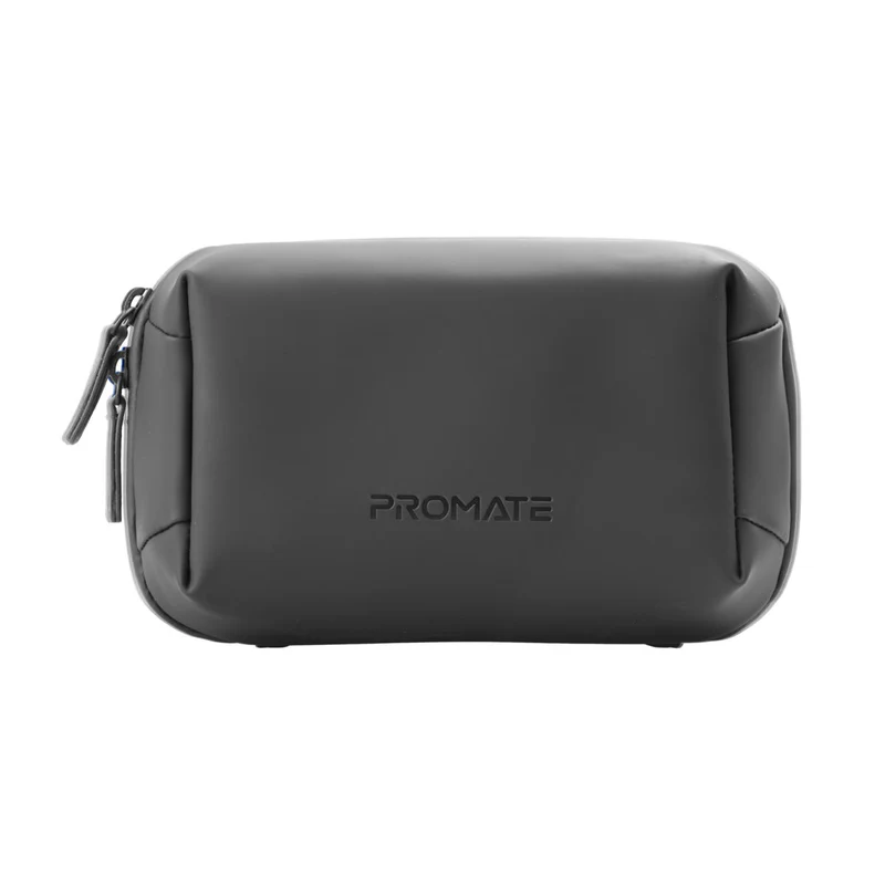 Promate Compact Tech Essential Organizer Pouch Bag with Multiple Compartments (Velvena)