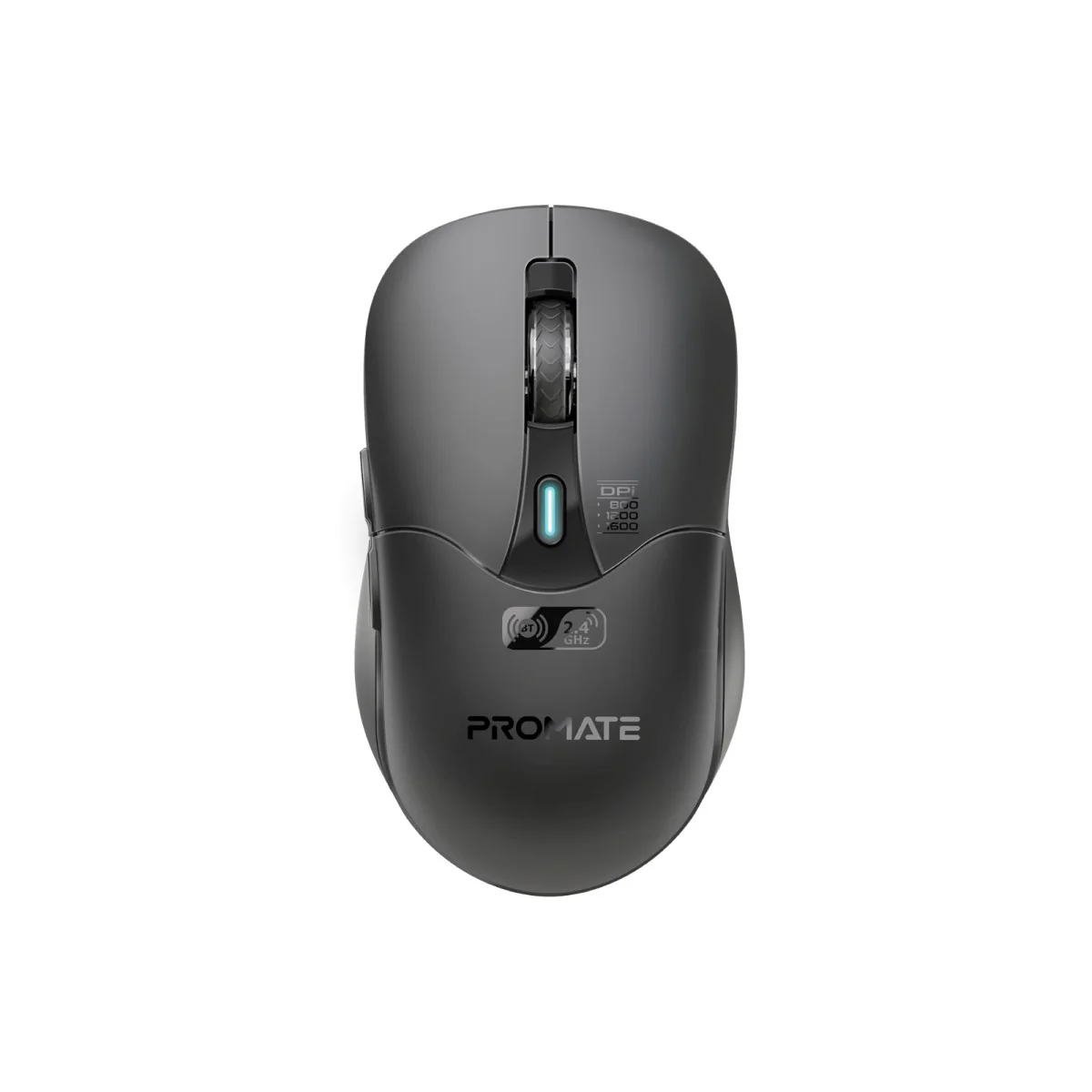 Promate Dual Mode Rechargeable Wireless Mouse with BT & RF Connectivity (Samo)