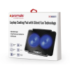 Promate Laptop Cooling Pad with Silent Fan Technology (AirBase-1)
