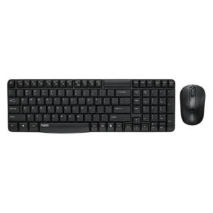 Rapoo Wireless Keyboard & Mouse X1800s – Black (X1800S)
