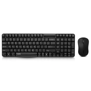 Rapoo Wireless Keyboard & Mouse X1810 – Black (X1810)