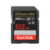 SanDisk Extreme Pro SD UHS-I 512GB Card Up to 200MBs Read and 140MBs Write (SDSDXXD-512G-GN4IN)