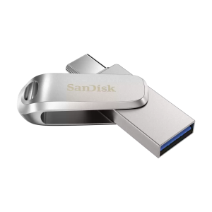SanDisk Ultra Dual Drive Luxe USB Type-C / USB 3.2 Gen 1 128GB Flash Drive (SDDDC4-128G-G46)