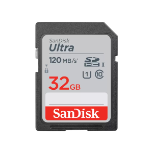 SanDisk Ultra SDHC UHS-I Memory Card 32GB 120MBs (SDSDUN4-032G-GN6IN)